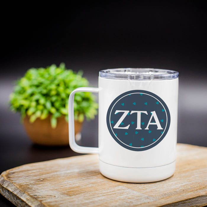 Zeta Tau Alpha Stainless Steel Travel Mug 13 OZ