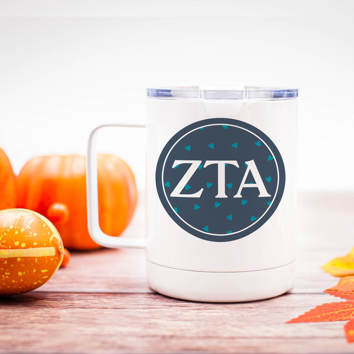 Zeta Tau Alpha Stainless Steel Travel Mug 13 OZ