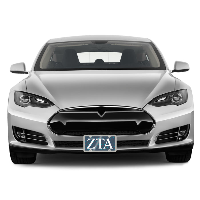 Zeta Tau Alpha Decorative License Plate