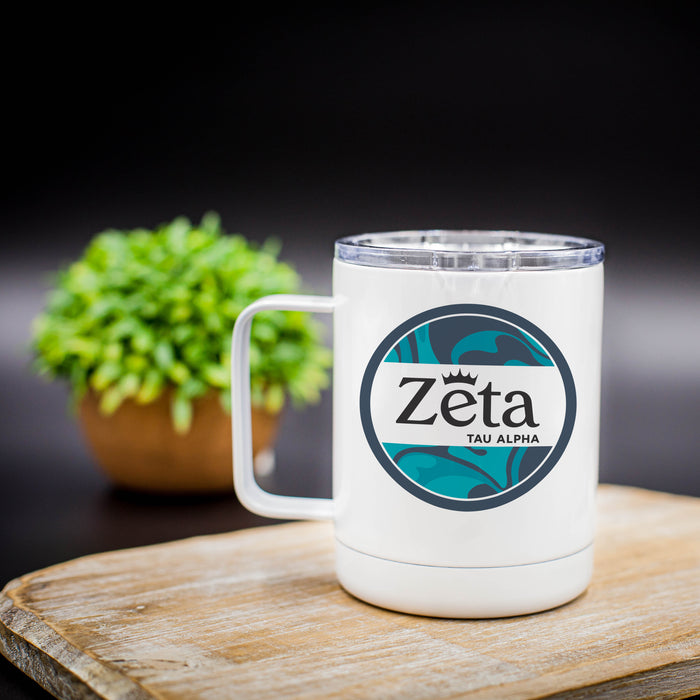 Zeta Tau Alpha Stainless Steel Travel Mug 13 OZ