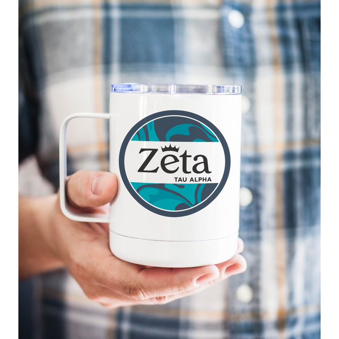 Zeta Tau Alpha Stainless Steel Travel Mug 13 OZ