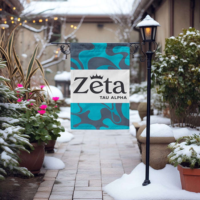 Zeta Tau Alpha Garden Flags