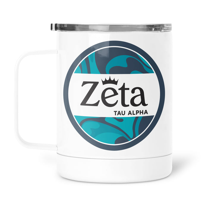 Zeta Tau Alpha Stainless Steel Travel Mug 13 OZ