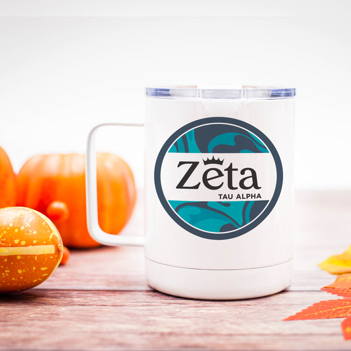 Zeta Tau Alpha Stainless Steel Travel Mug 13 OZ