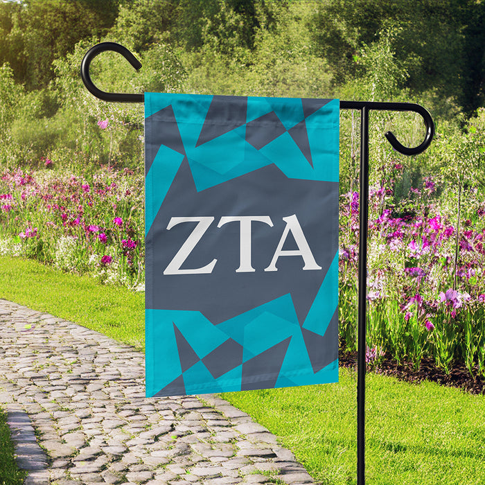Zeta Tau Alpha Garden Flags