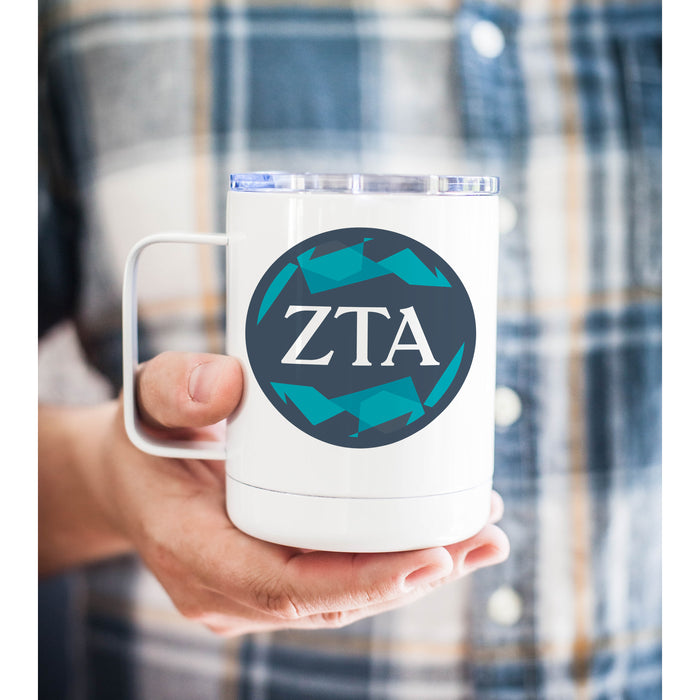 Zeta Tau Alpha Stainless Steel Travel Mug 13 OZ