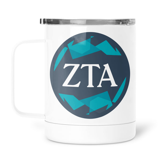 Zeta Tau Alpha Stainless Steel Travel Mug 13 OZ