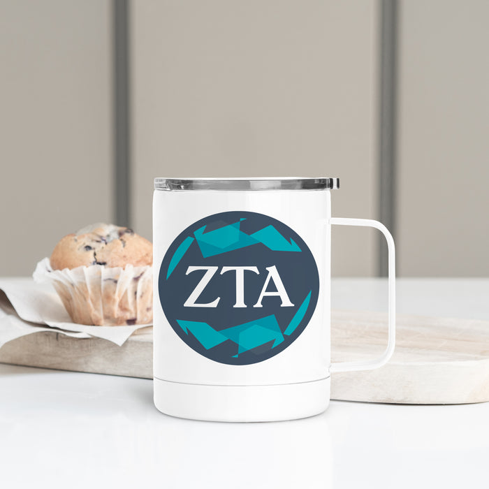 Zeta Tau Alpha Stainless Steel Travel Mug 13 OZ