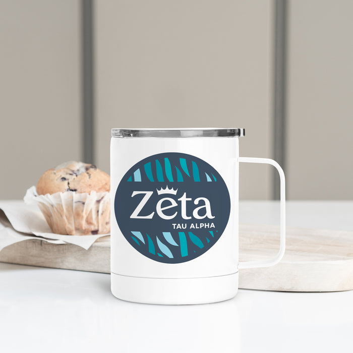 Zeta Tau Alpha Stainless Steel Travel Mug 13 OZ