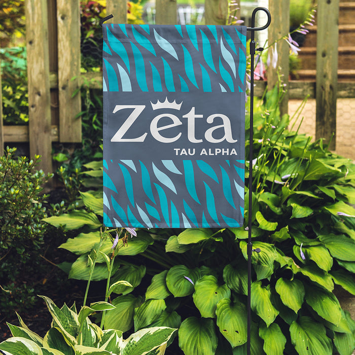 Zeta Tau Alpha Garden Flags