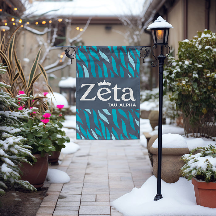 Zeta Tau Alpha Garden Flags