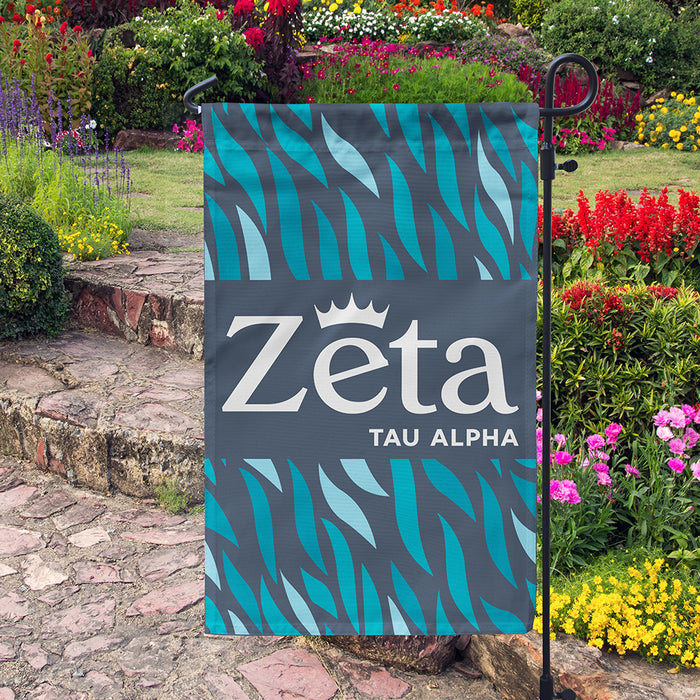 Zeta Tau Alpha Garden Flags