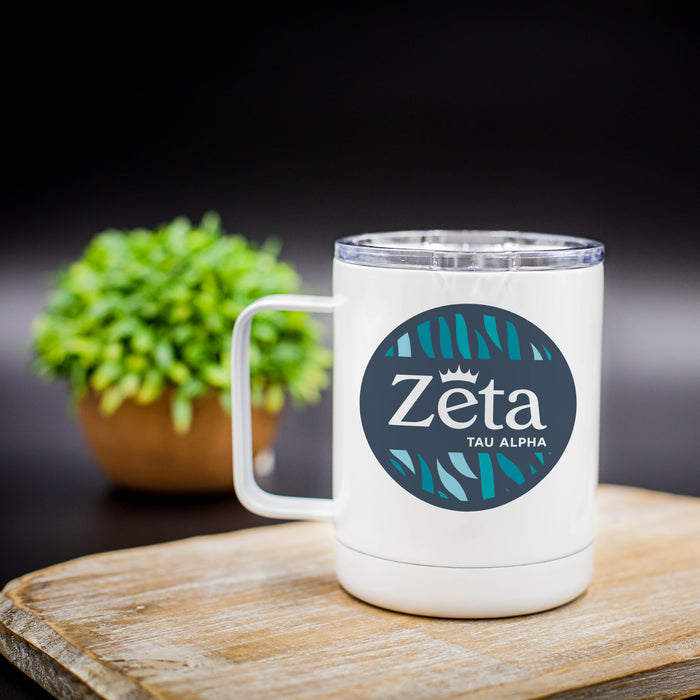 Zeta Tau Alpha Stainless Steel Travel Mug 13 OZ