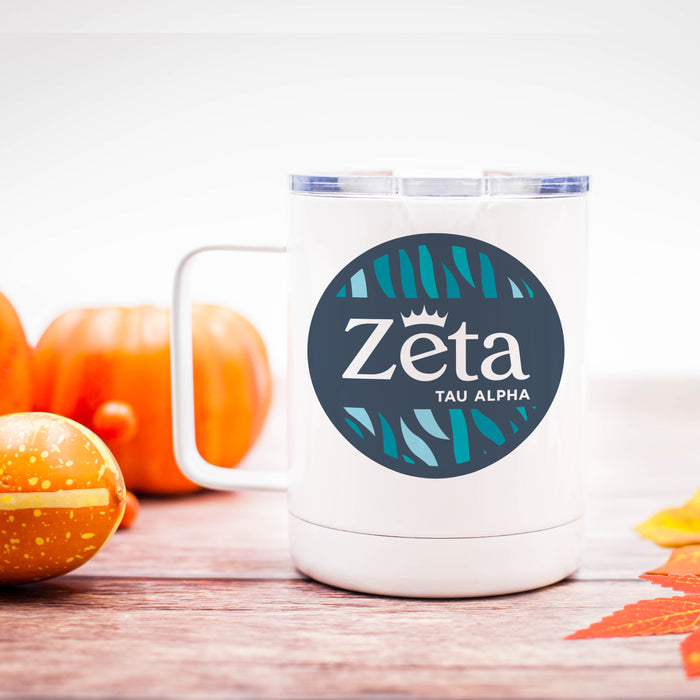 Zeta Tau Alpha Stainless Steel Travel Mug 13 OZ