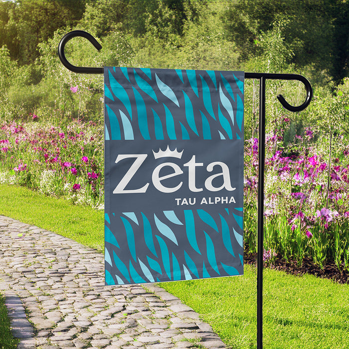 Zeta Tau Alpha Garden Flags