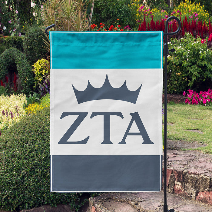 Zeta Tau Alpha Garden Flags