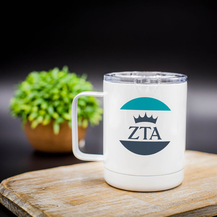 Zeta Tau Alpha Stainless Steel Travel Mug 13 OZ