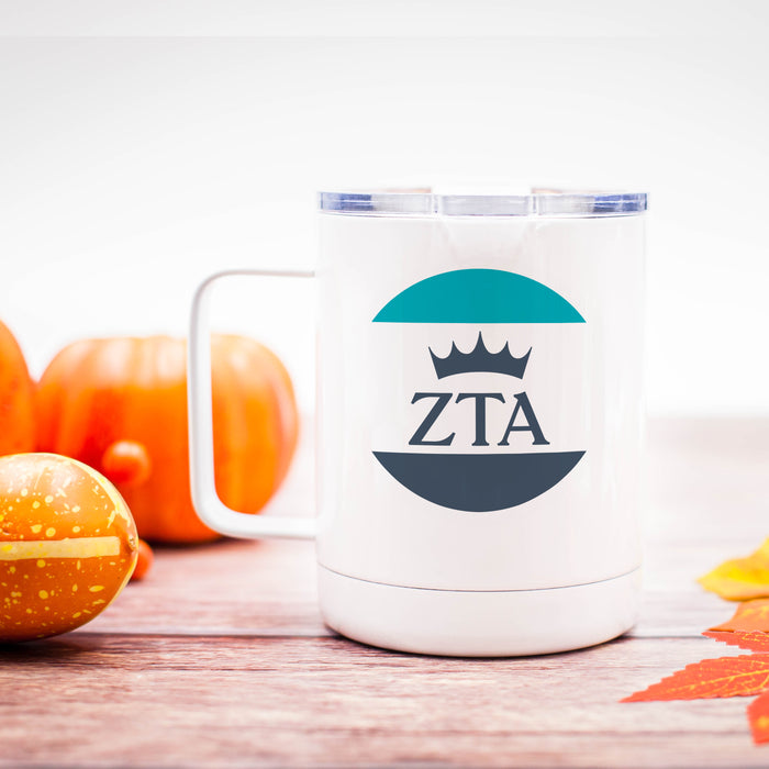 Zeta Tau Alpha Stainless Steel Travel Mug 13 OZ