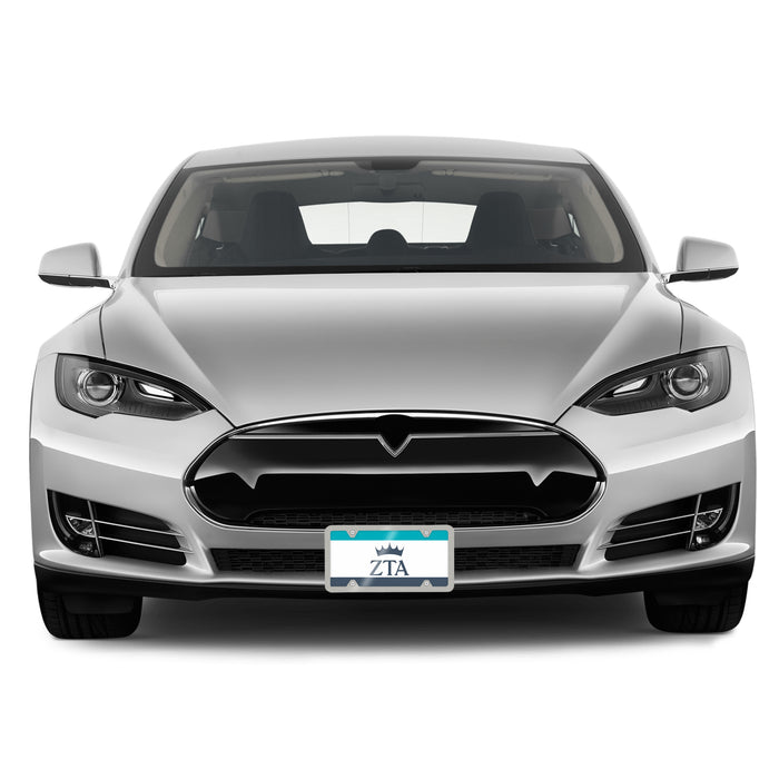 Zeta Tau Alpha Decorative License Plate