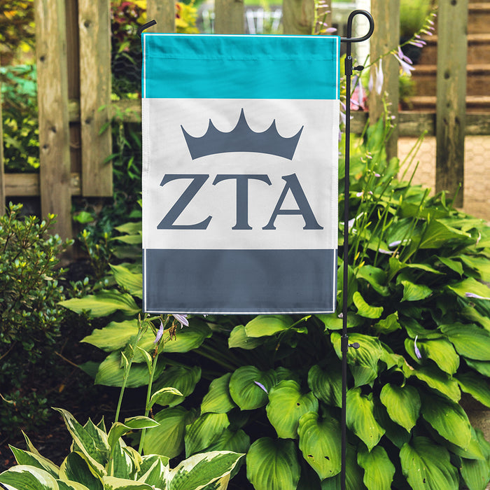 Zeta Tau Alpha Garden Flags