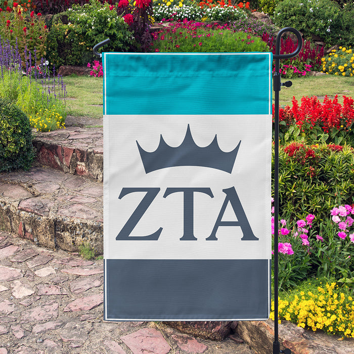 Zeta Tau Alpha Garden Flags