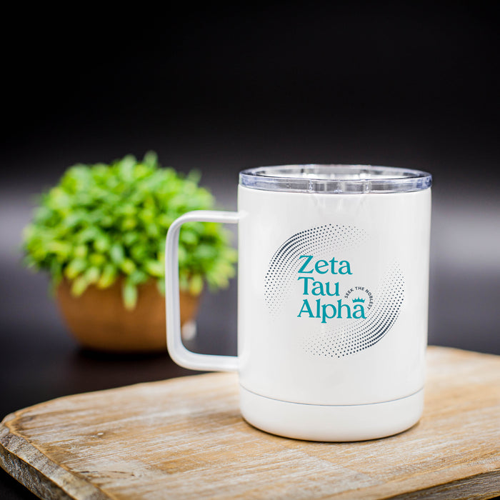 Zeta Tau Alpha Stainless Steel Travel Mug 13 OZ