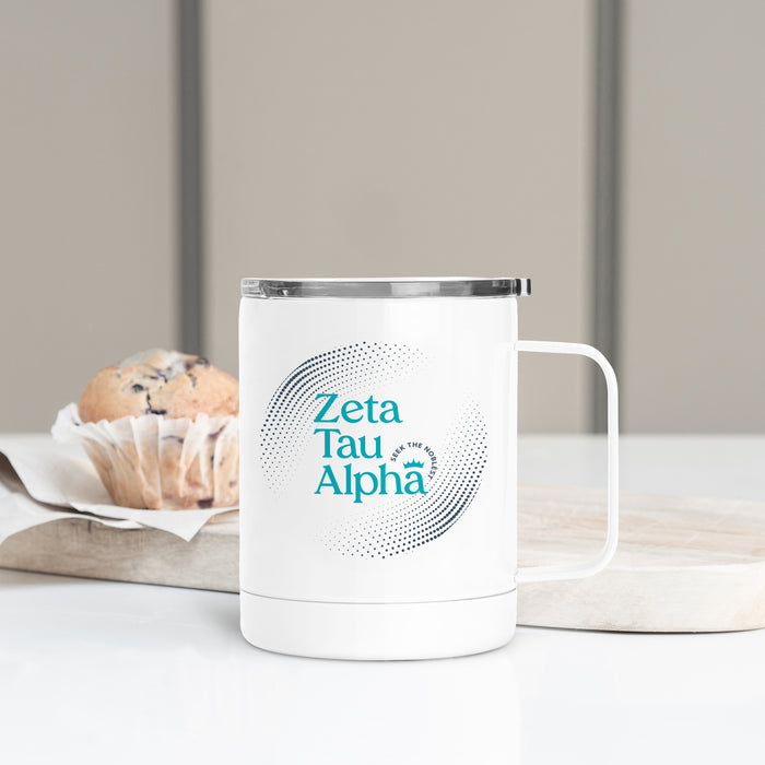 Zeta Tau Alpha Stainless Steel Travel Mug 13 OZ