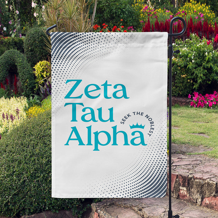 Zeta Tau Alpha Garden Flags
