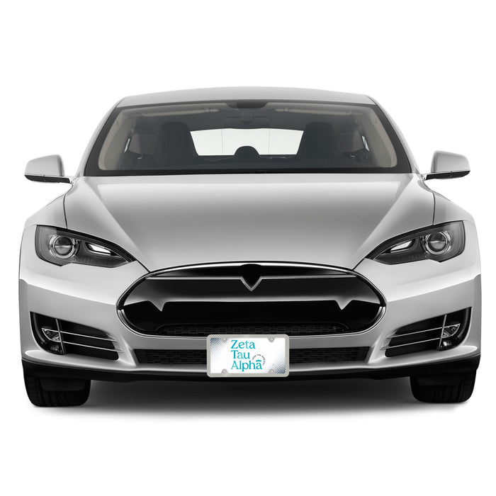 Zeta Tau Alpha Decorative License Plate