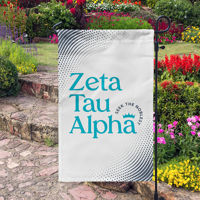 Zeta Tau Alpha Garden Flags