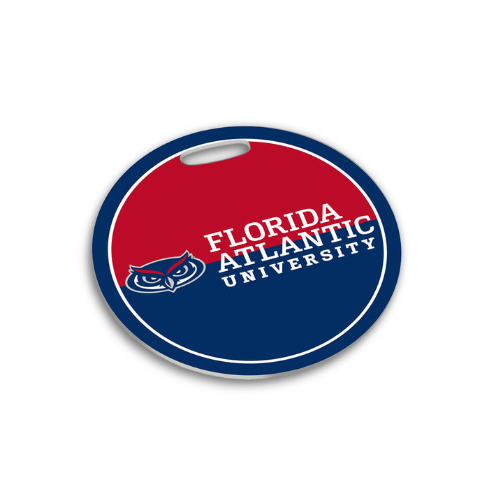Florida Atlantic University Luggage Bag Tag (round)
