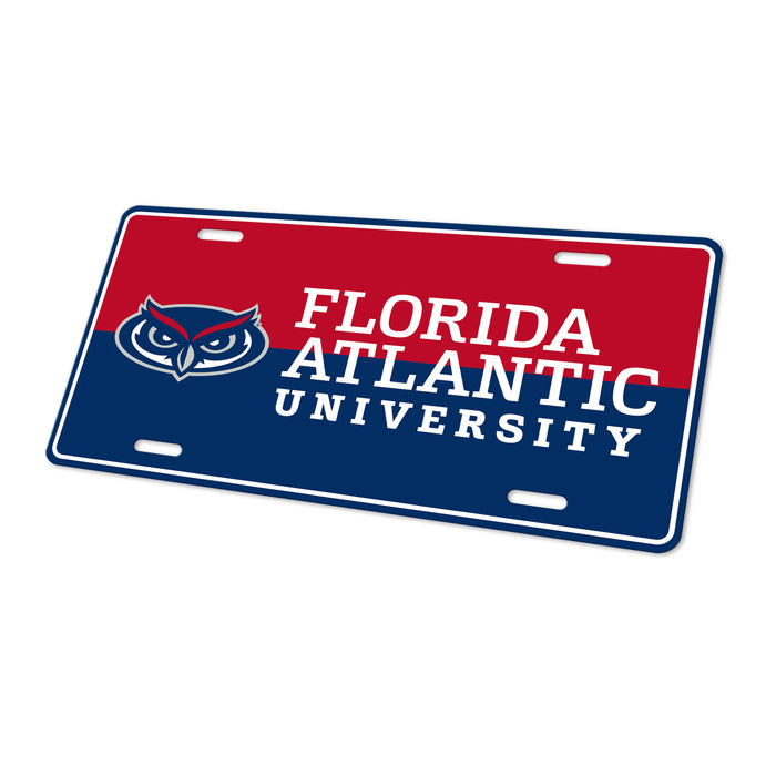 Florida Atlantic University Decorative License Plate