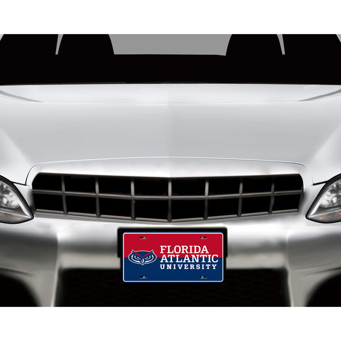Florida Atlantic University Decorative License Plate