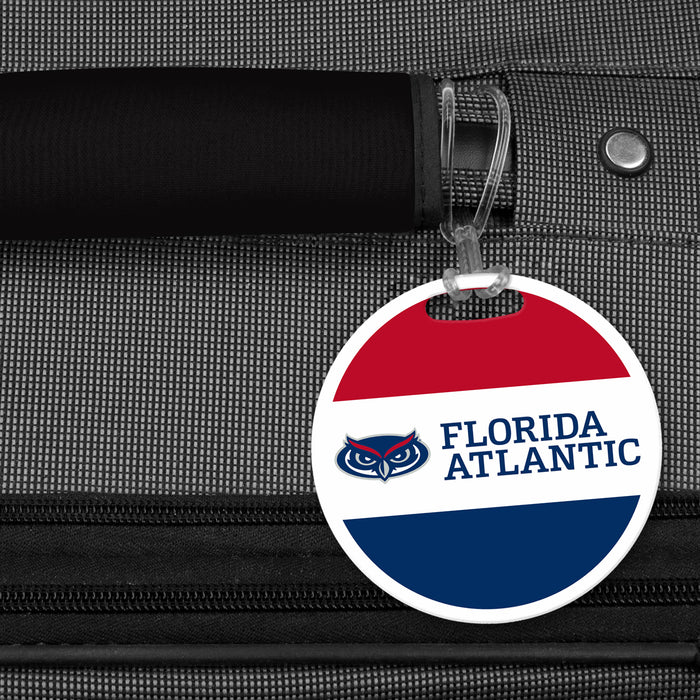 Florida Atlantic University Luggage Bag Tag (round)