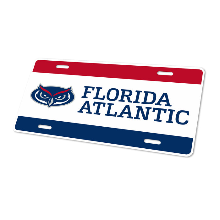 Florida Atlantic University Decorative License Plate