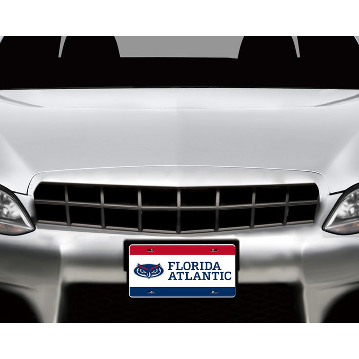 Florida Atlantic University Decorative License Plate