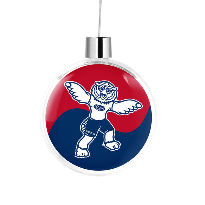 Florida Atlantic University Christmas Ornament Flat Round