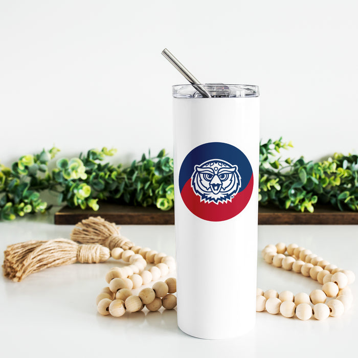 Florida Atlantic University Stainless Steel Skinny Tumbler 20 OZ