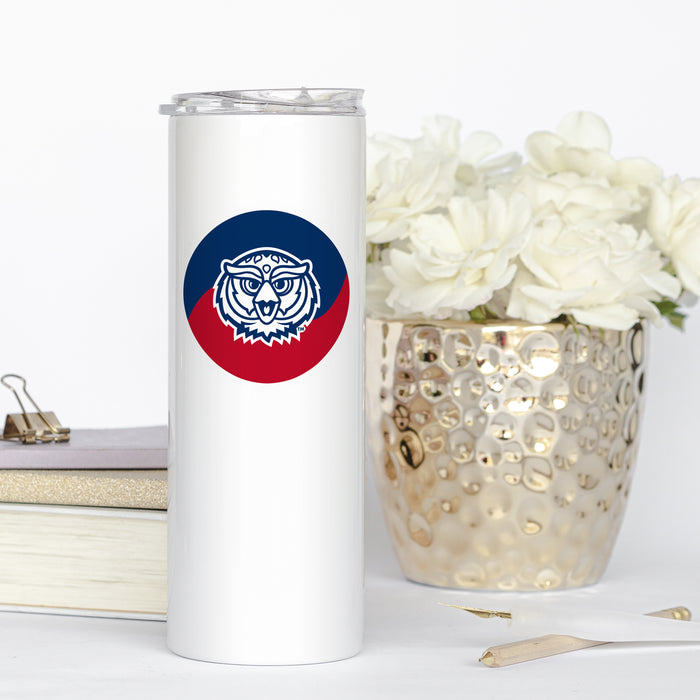 Florida Atlantic University Stainless Steel Skinny Tumbler 20 OZ