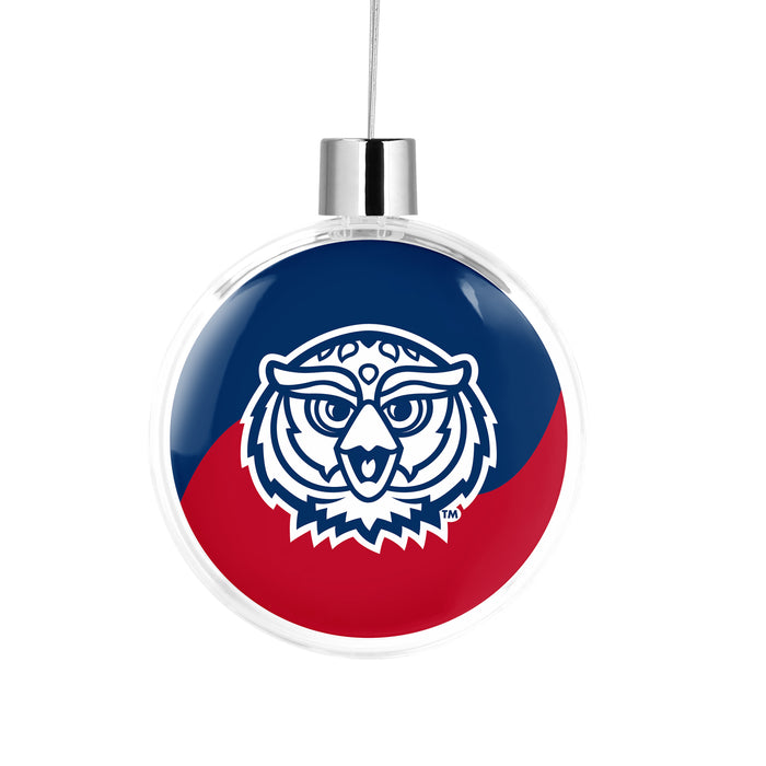 Florida Atlantic University Christmas Ornament Flat Round