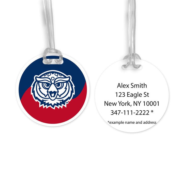 Florida Atlantic University Luggage Bag Tag (round)