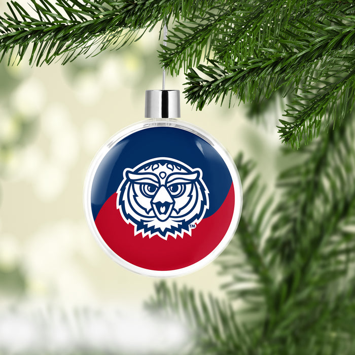 Florida Atlantic University Christmas Ornament Flat Round