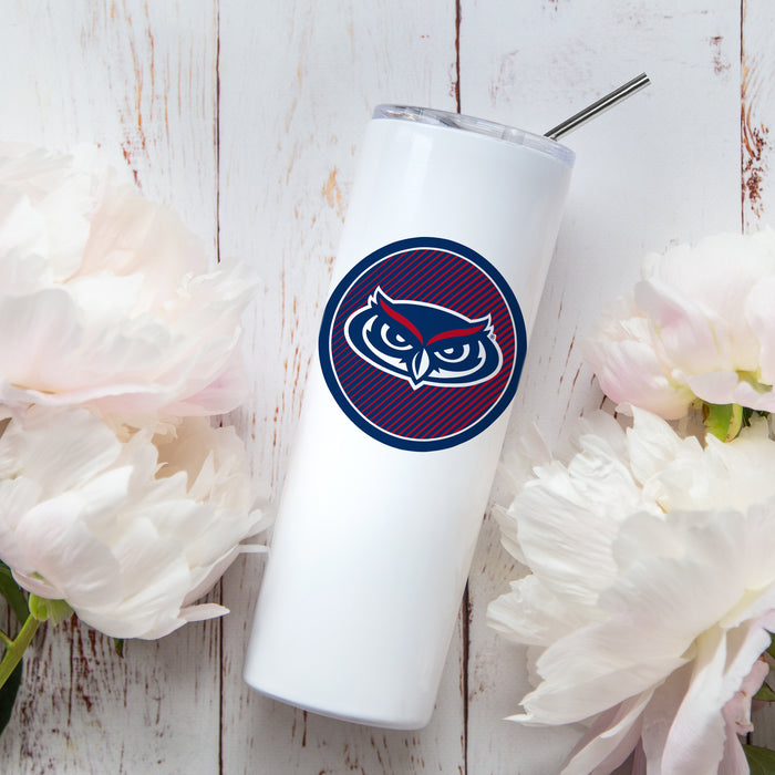 Florida Atlantic University Stainless Steel Skinny Tumbler 20 OZ