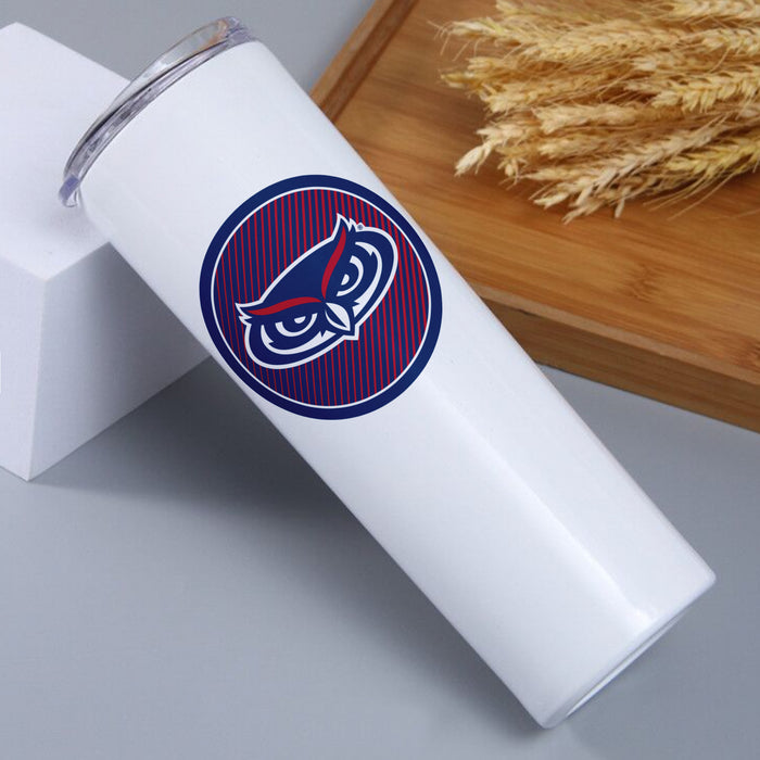 Florida Atlantic University Stainless Steel Skinny Tumbler 20 OZ