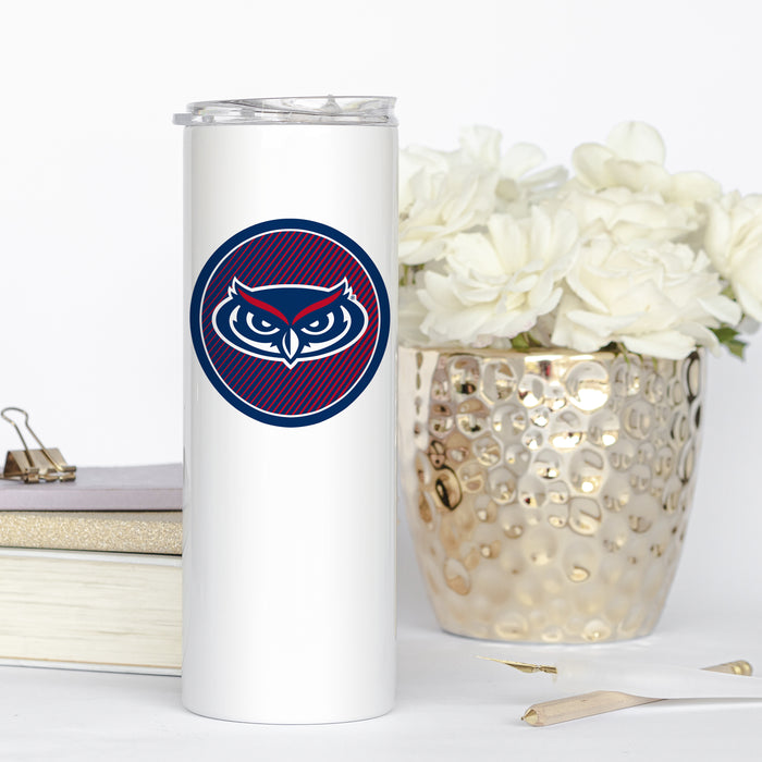 Florida Atlantic University Stainless Steel Skinny Tumbler 20 OZ