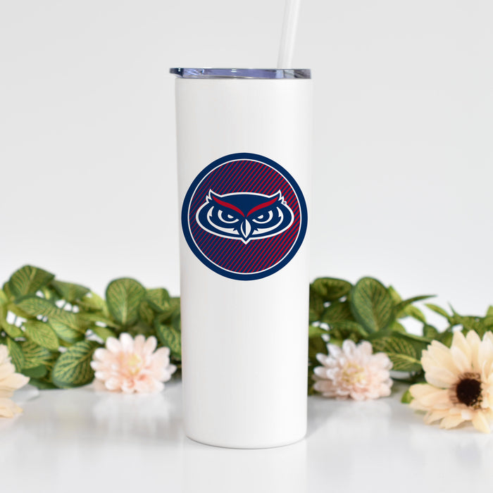 Florida Atlantic University Stainless Steel Skinny Tumbler 20 OZ