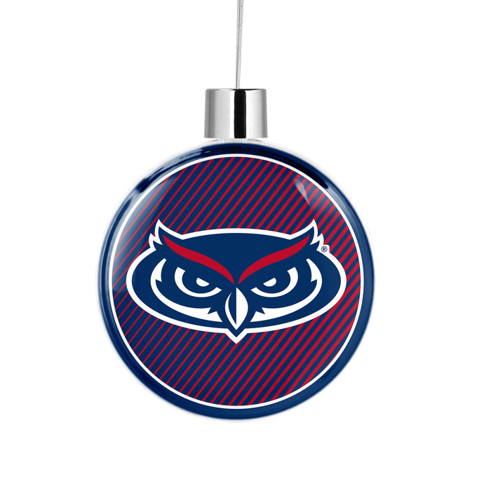 Florida Atlantic University Christmas Ornament Flat Round