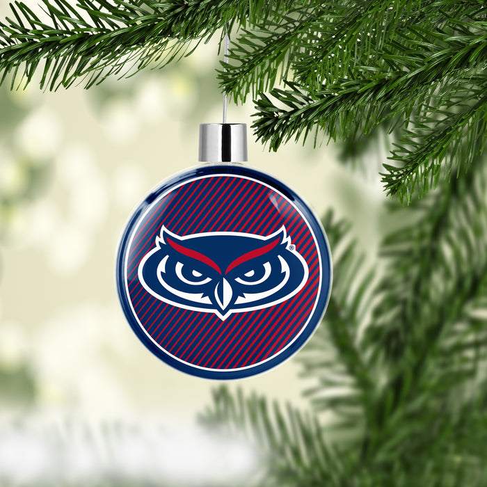 Florida Atlantic University Christmas Ornament Flat Round