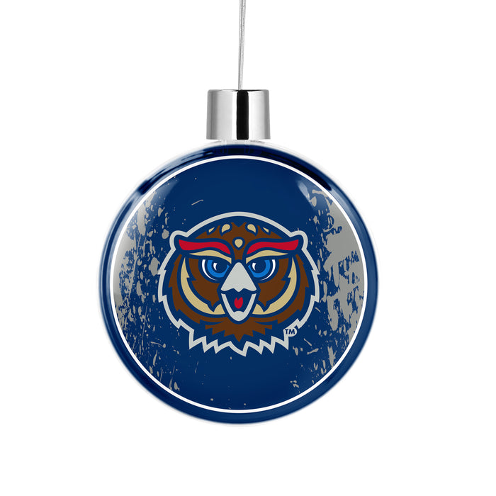 Florida Atlantic University Christmas Ornament Flat Round