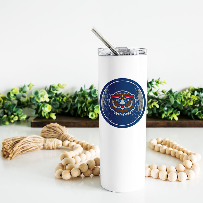 Florida Atlantic University Stainless Steel Skinny Tumbler 20 OZ